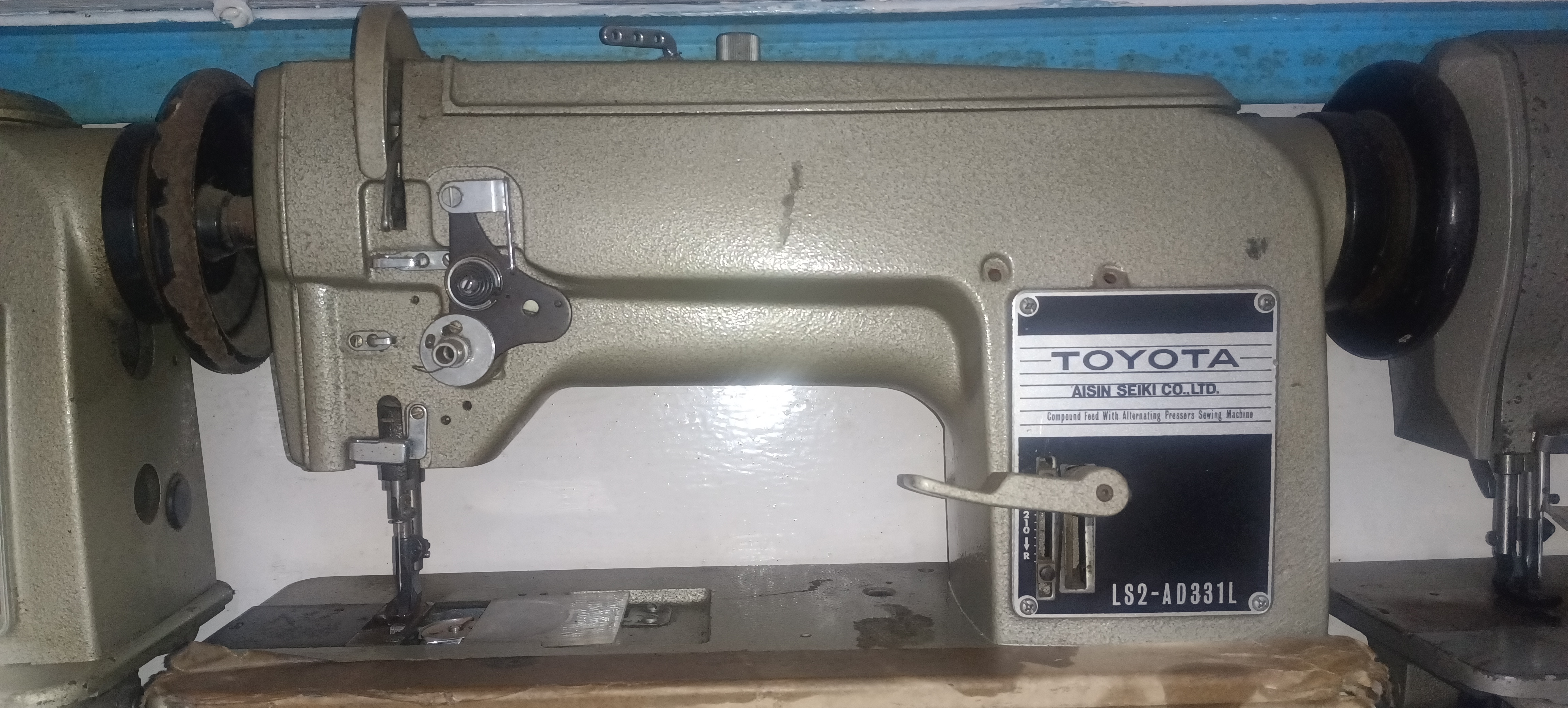Leather machine